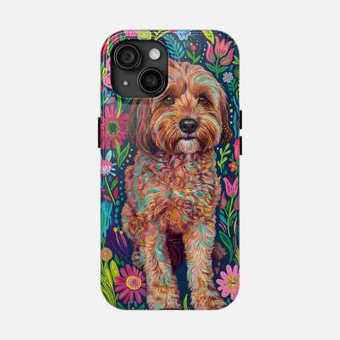 Custom Floral Pet Phone Case