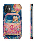 Custom Hippie Pet Phone Case — personalised pet phone case — Petunia Woof