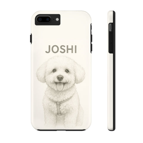 Custom Pet Pencil Drawing Though Phone Case