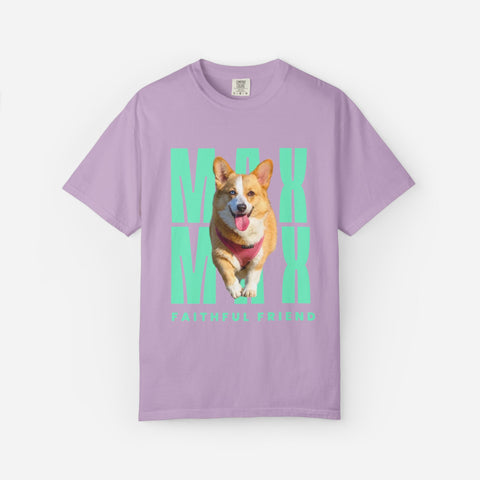 Billboard Custom Pet T-Shirt | Mint Font