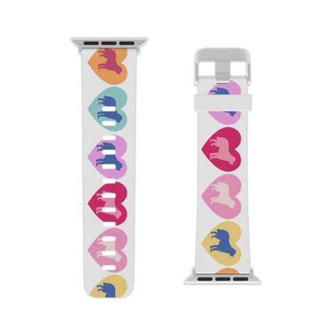 Custom Breed in My Heart Watch Band