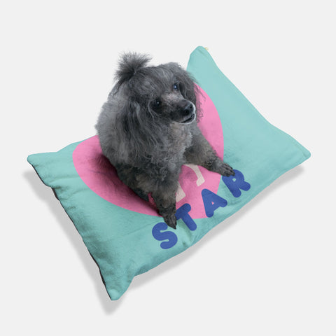 Custom Hearted Pet Bed