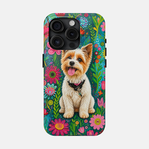 Custom Floral Pet Phone Case