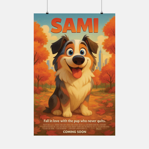 Custom Pixar Movie Poster