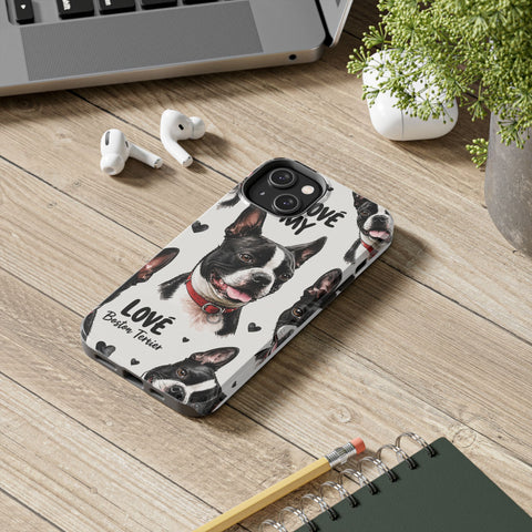 Custom Love My Pet Phone Case