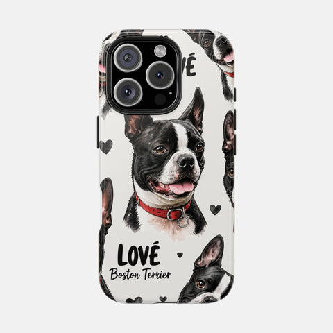Custom Love My Pet Phone Case