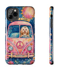 Custom Hippie Pet Phone Case — personalised pet phone case — Petunia Woof