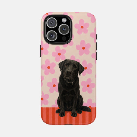 Custom Retro Floral Phone Case
