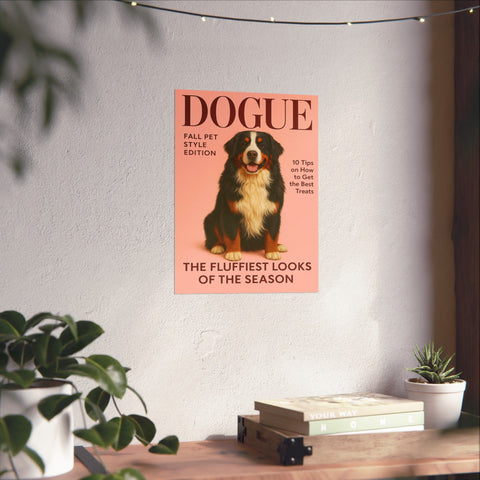 Custom Cover Magazine Poster