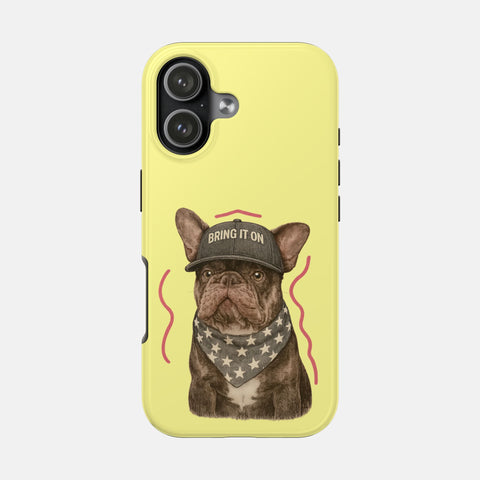 Custom Vibrant Pet Portrait Phone Case