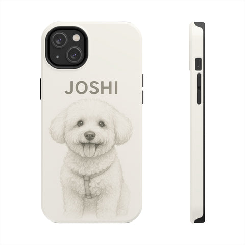 Custom Pet Pencil Drawing Though Phone Case
