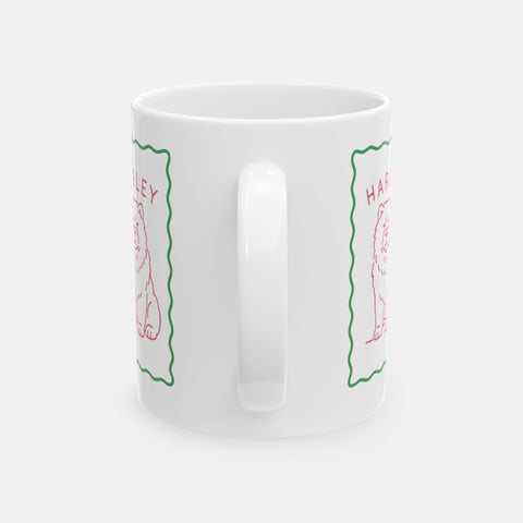 Custom Simple Drawing Pet Portrait Mug