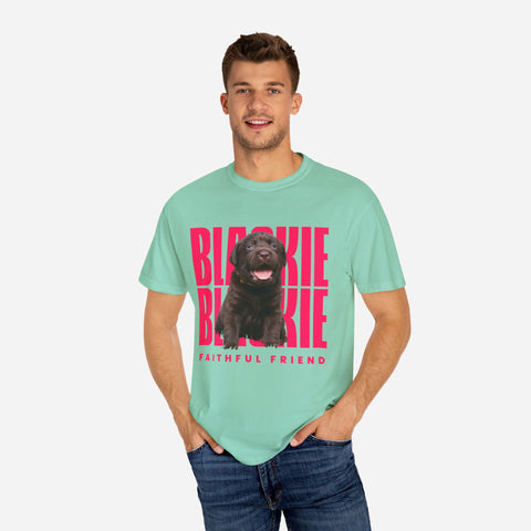Billboard Custom Pet T-Shirt | Pink Font