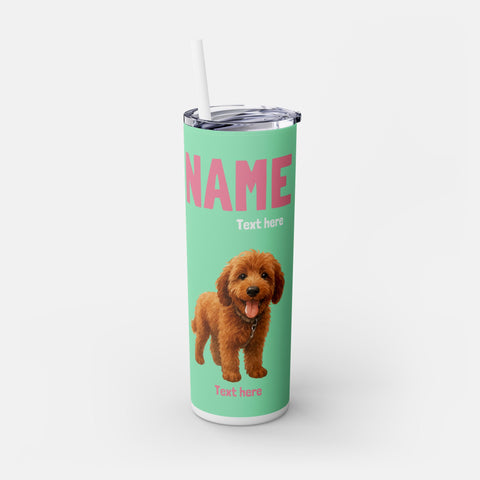 Custom Pet Skinny Tumbler