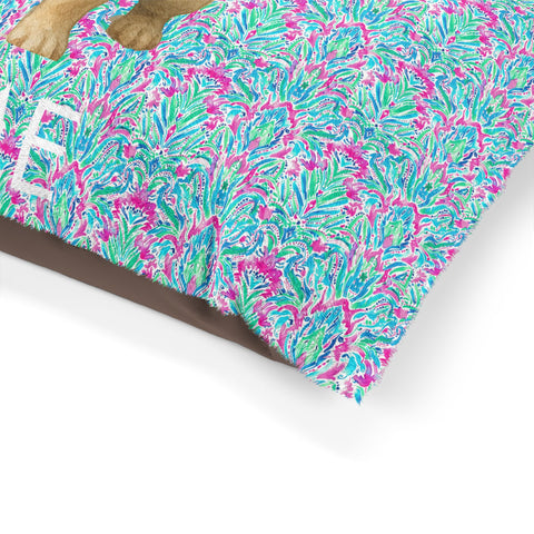 Custom Colorful Pattern Pet Bed