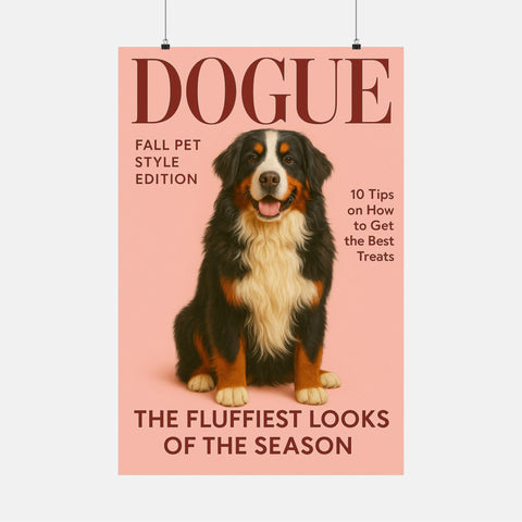 Custom Cover Magazine Poster