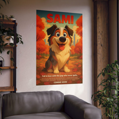 Custom Pixar Movie Poster