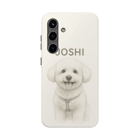 Custom Pet Pencil Drawing Though Phone Case