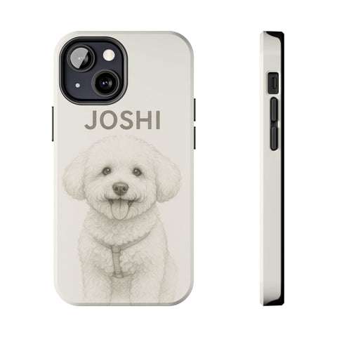 Custom Pet Pencil Drawing Though Phone Case