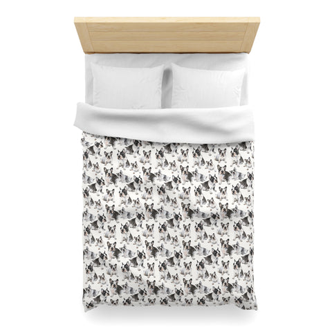 French Bulldog Pattern Duvet Cover