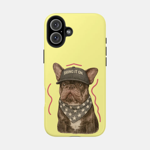 Custom Vibrant Pet Portrait Phone Case