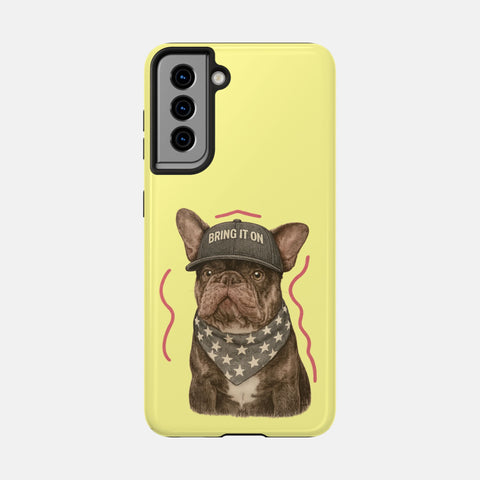 Custom Vibrant Pet Portrait Phone Case