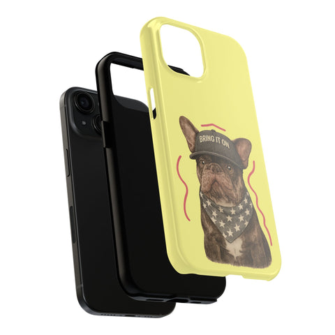 Custom Vibrant Pet Portrait Phone Case