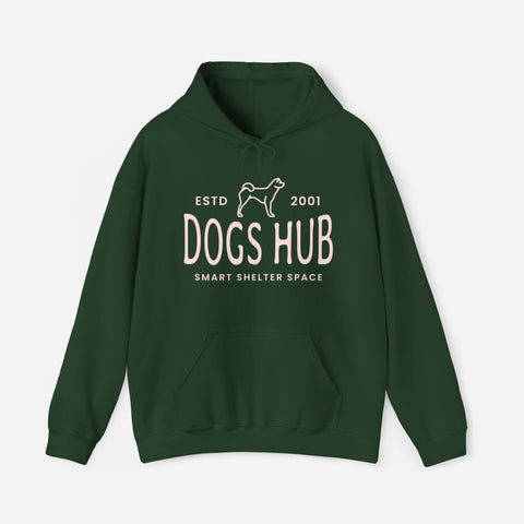 Dogs Hub Unisex Hooded Sweatshirt