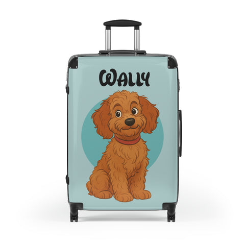 Custom Disney Style Pet Suitcase