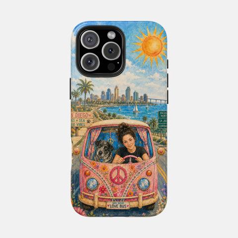 Custom San Diego Sunshine Ride Phone Case