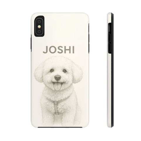 Custom Pet Pencil Drawing Though Phone Case