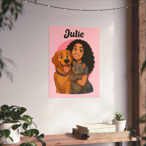 Custom Disney Style Poster