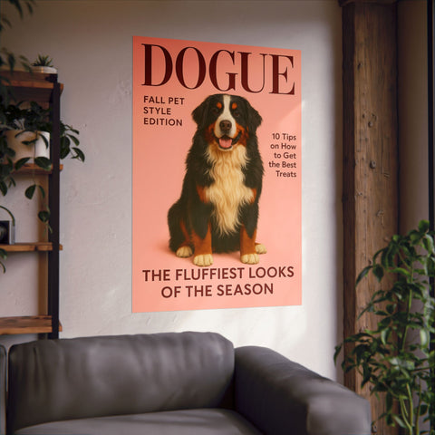 Custom Cover Magazine Poster