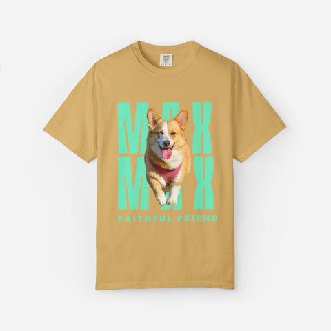 Billboard Custom Pet T-Shirt | Mint Font
