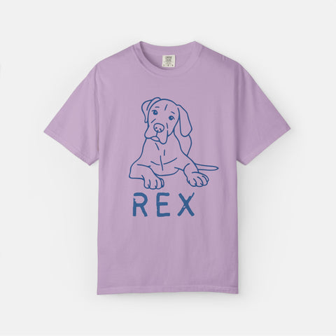 Custom Simple Drawing T-shirt