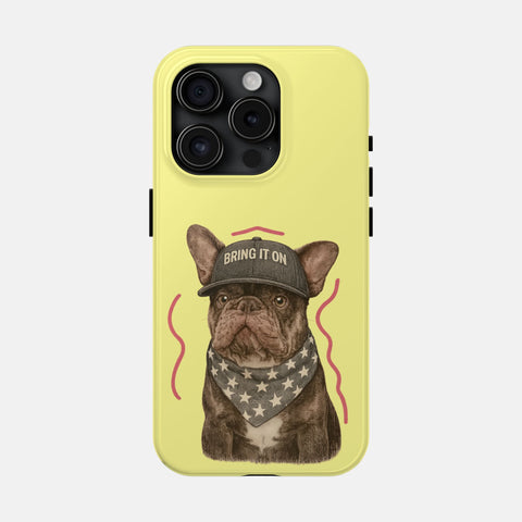 Custom Vibrant Pet Portrait Phone Case