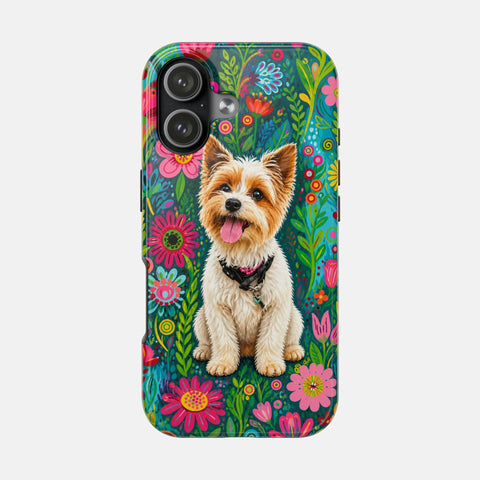 Custom Floral Pet Phone Case