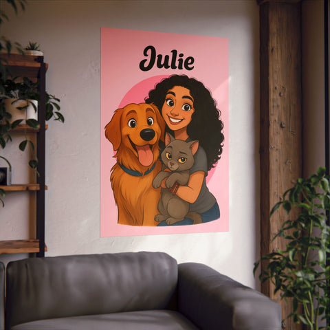 Custom Disney Style Poster