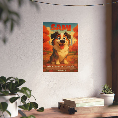 Custom Pixar Movie Poster