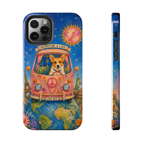 Custom Around The World With My Dog Phone Case