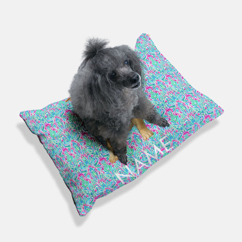 Custom Colorful Pattern Pet Bed