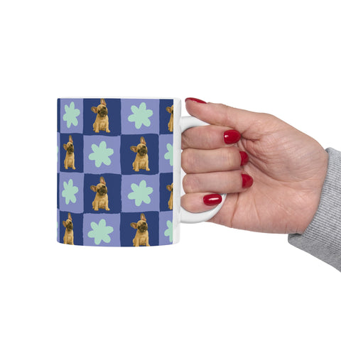 Custom Checkered Pet Mug