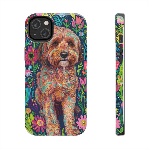 Custom Whimsical Pet Portrait Phone Case