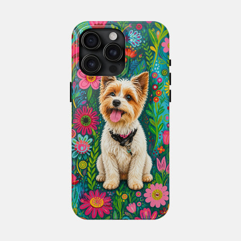 Custom Floral Pet Phone Case