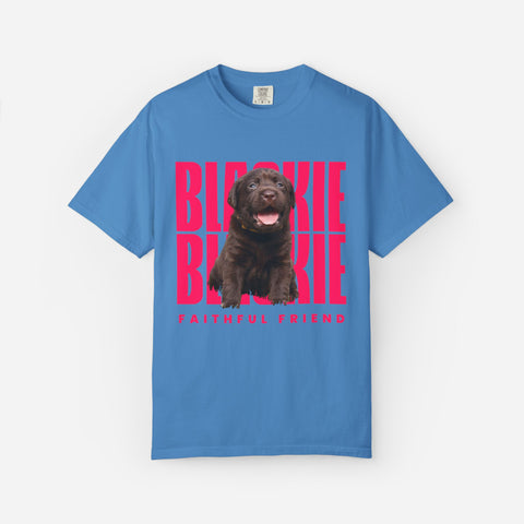 Billboard Custom Pet T-Shirt | Pink Font