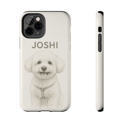 Custom Pet Pencil Drawing Though Phone Case