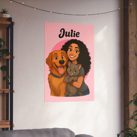 Custom Disney Style Poster