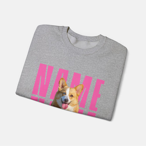 Custom Billboard Sweatshirt | Pink Font