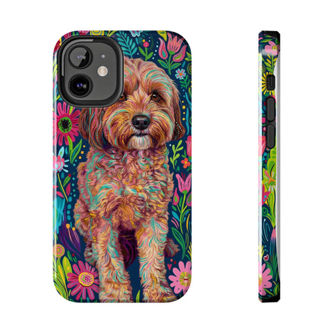 Custom Whimsical Pet Portrait Phone Case