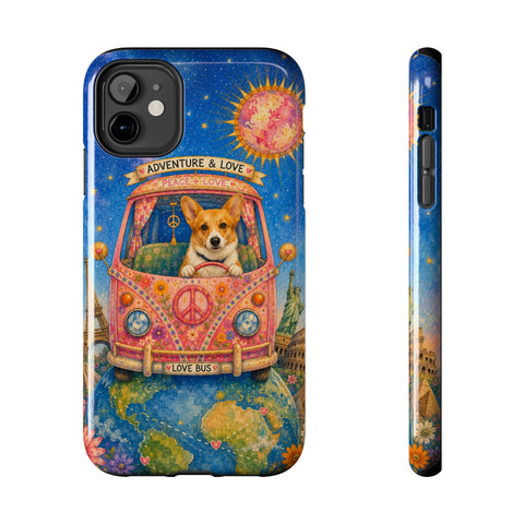 Custom Around The World With My Dog Phone Case